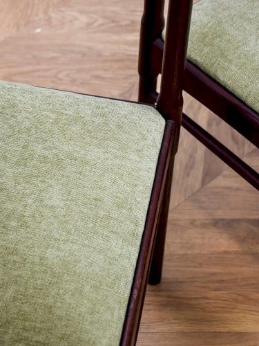 Alma, la paire de chaises en teck N°403