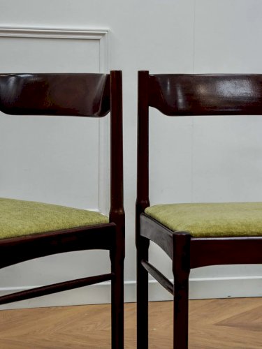 Alma, la paire de chaises en teck N°403