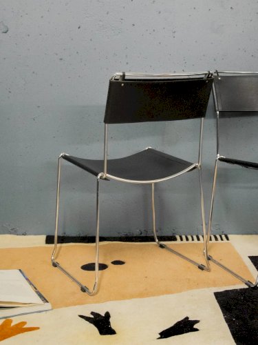 Alma, la paire de chaises italiennes N°1157