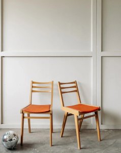 Alma, la paire de chaises N°406