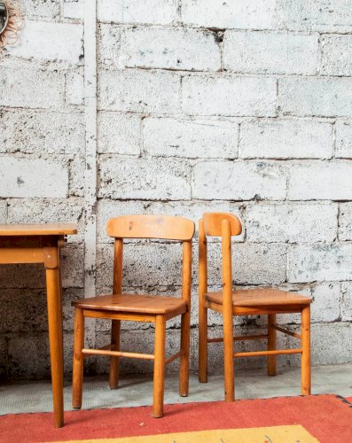 Alma, la paire de chaises Rainer Daumiller N°728