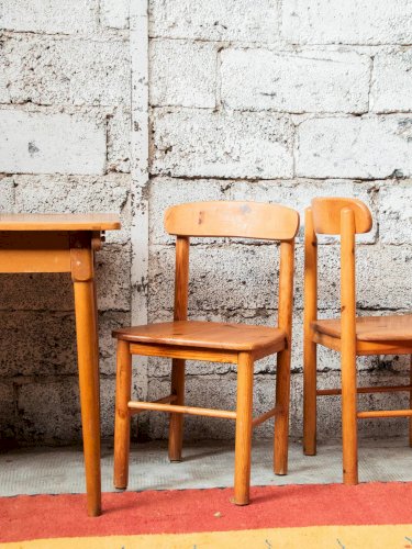 Alma, la paire de chaises Rainer Daumiller N°728