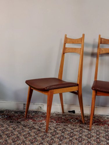 Alma, la paire de chaises scandinaves N°1104