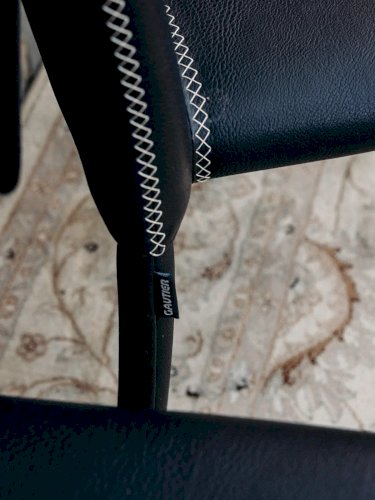 Alma, la paire de chaises simili-cuir N°914