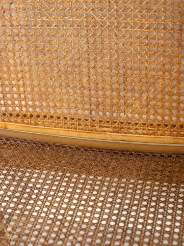 Alma, la paire de fauteuils cannés N°498