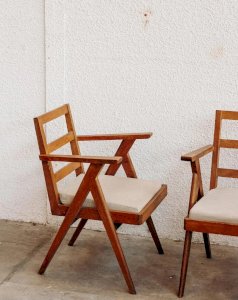 Alma, set of 2 Scandinavian chairs No. 27