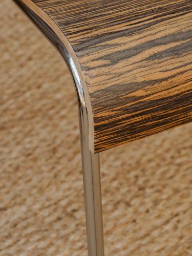 Alma, le lot de 3 chaises en bois et métal N°1032