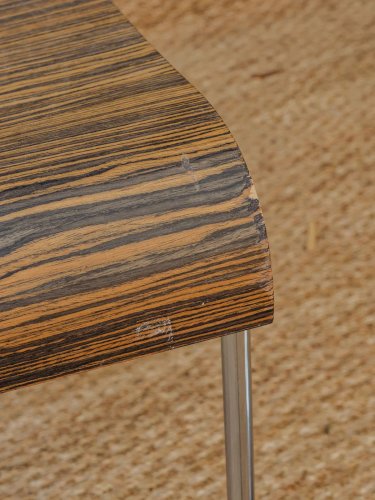 Alma, le lot de 3 chaises en bois et métal N°1032