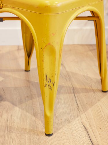 Alma, le lot de 3 chaises en métal N°1064