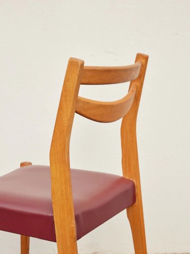 Alma, le lot de 4 chaises en bois N°1043