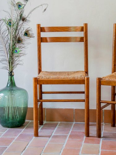 Alma, le lot de 4 chaises en bois N°453