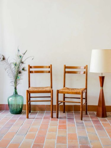 Alma, le lot de 4 chaises en bois N°453