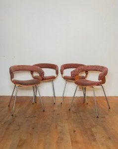 Alma, le lot de 4 chaises John Coleman N°1056