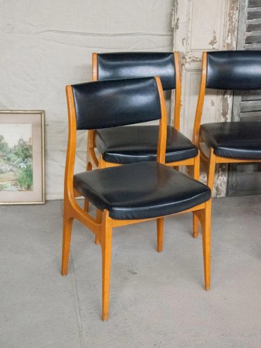 Alma, le lot de 4 chaises scandinaves N°1095