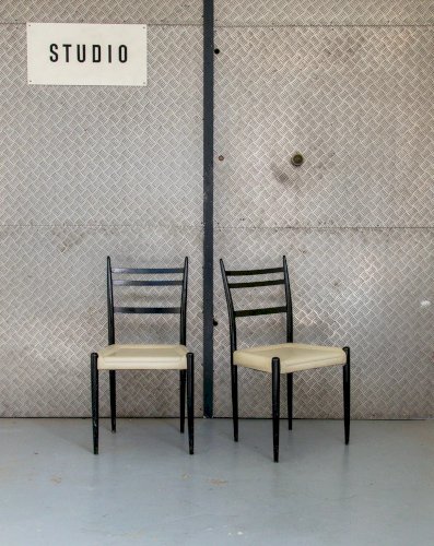 Alma, le lot de 6 chaises en bois N°308