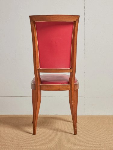 Alma, le lot de 6 chaises en skaï N°1080