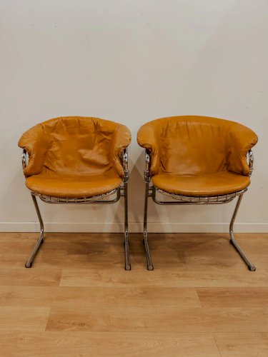 Alma, le lot de 6 chaises Flynn à Gastone Rinaldi N°1313