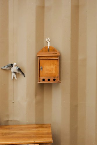 Ambroise, la boite aux lettres en bois N°673