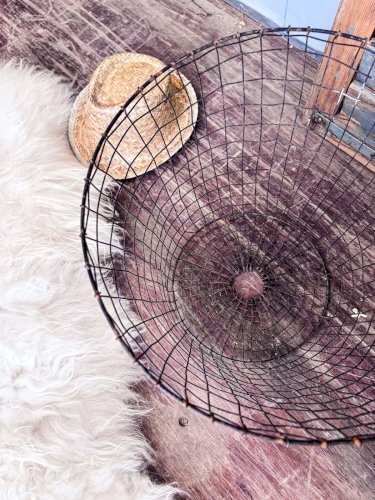 Ambroise, la corbeille en métal N°524