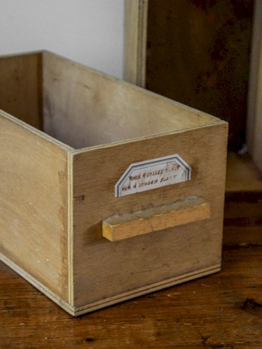 Ambroise, la paire de boîtes en bois N°598