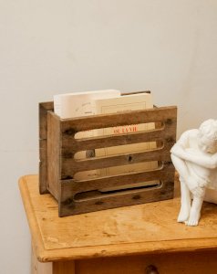 Ambroise, l'ancienne chauffeuse en bois N°730