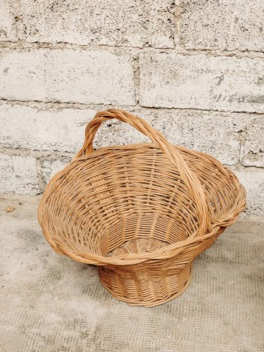 Ambroise, le grand panier en osier N°522