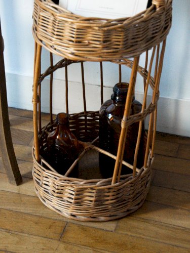 Ambroise, le panier à apéro en osier N°647