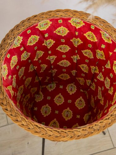 Ambroise, le panier à laine en osier N°793