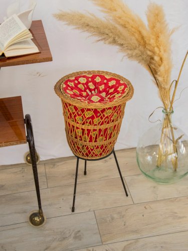 Ambroise, le panier à laine en osier N°793