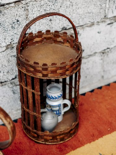 Ambroise, le panier apéritif en bois N°547