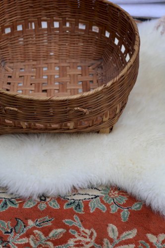 Ambroise, le panier en osier et bambou N°747