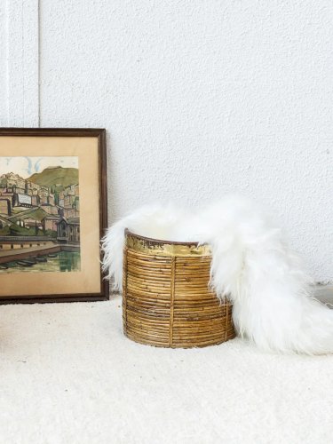 Ambroise, le panier en rotin N°308