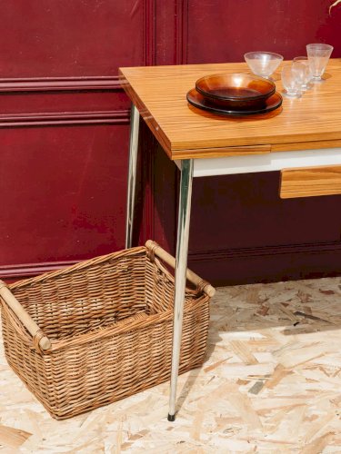 Ambroise, le panier en rotin N°457