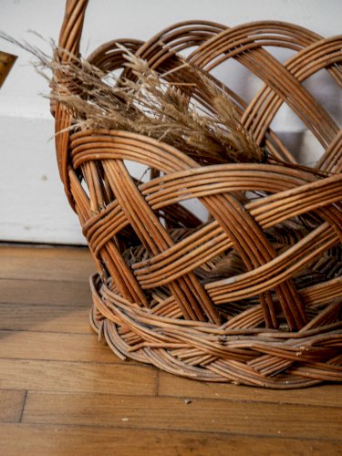 Ambroise, le panier en rotin N°497