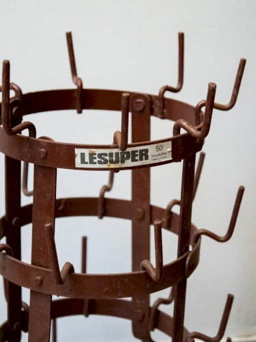 Ambroise, le porte-bouteilles hérisson en métal N°723