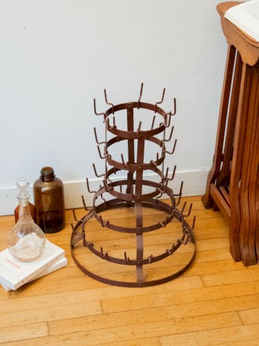 Ambroise, le porte-bouteilles hérisson en métal N°723