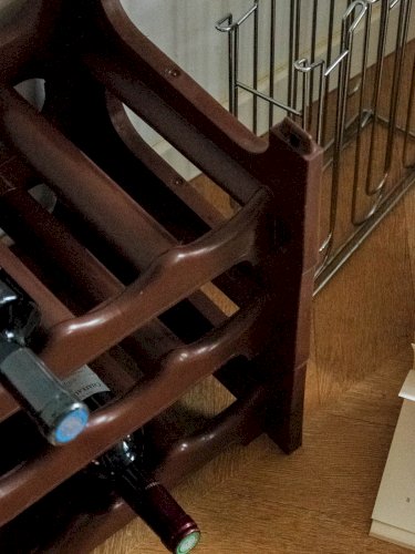 Ambroise, le porte-bouteilles marron N°800