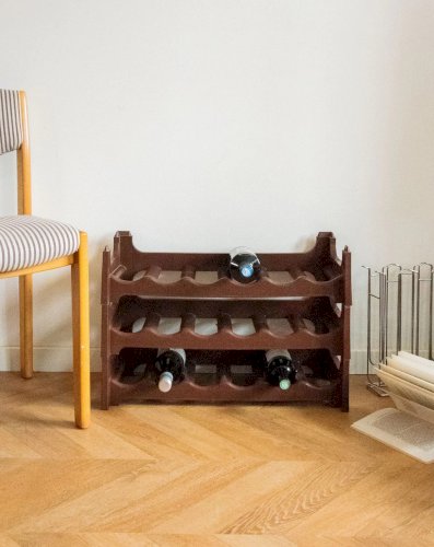 Ambroise, le porte-bouteilles marron N°800