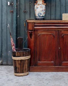 Ambroise, the wooden umbrella stand No. 729