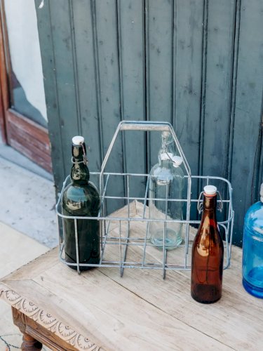 Ambroise, le range-bouteilles en métal N°557