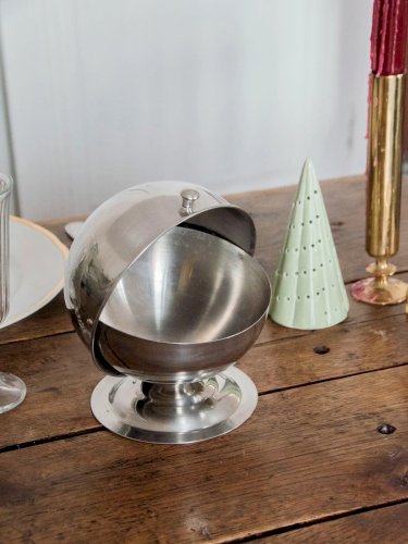 Ambroise, le sucrier rond en métal N°699