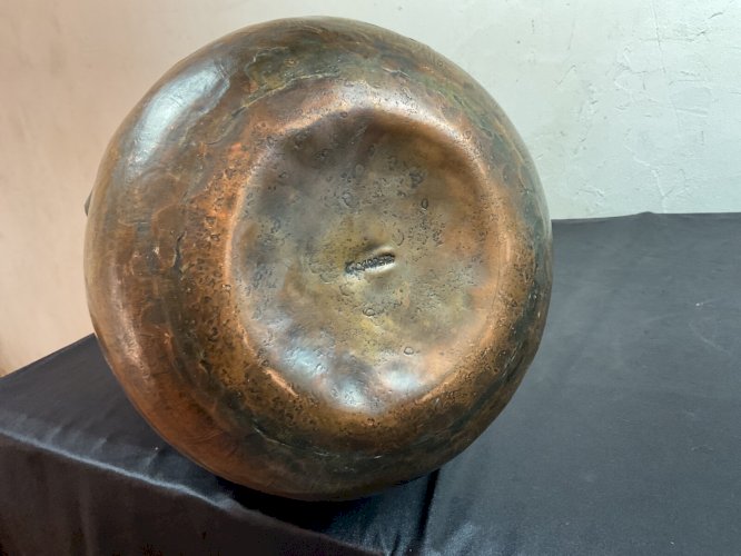 AMPHORE DINANDERIE  En CUIVRE   JEAN GOARDERE