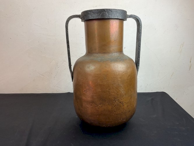 AMPHORE DINANDERIE  En CUIVRE   JEAN GOARDERE