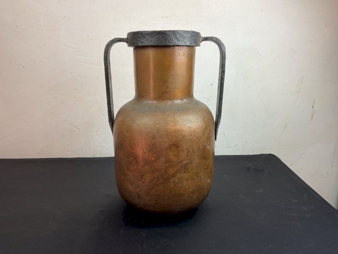 AMPHORE DINANDERIE  En CUIVRE   JEAN GOARDERE