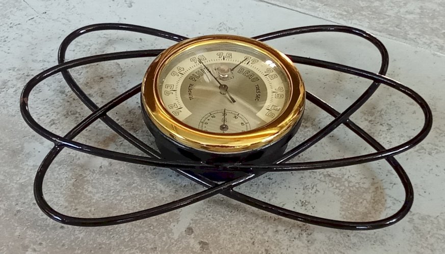 Ancien Baromètre SFAM  ORTF Appareil météorologique Old barometer meteo  device