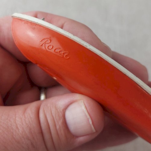 Ancien bateau en plastique, Rocca, Norev, 1/43