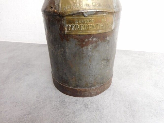 ANCIEN BIDON ESSENCE DE TEREBENTHINE
