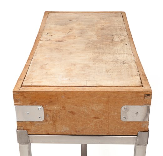 Ancien billot de boucher