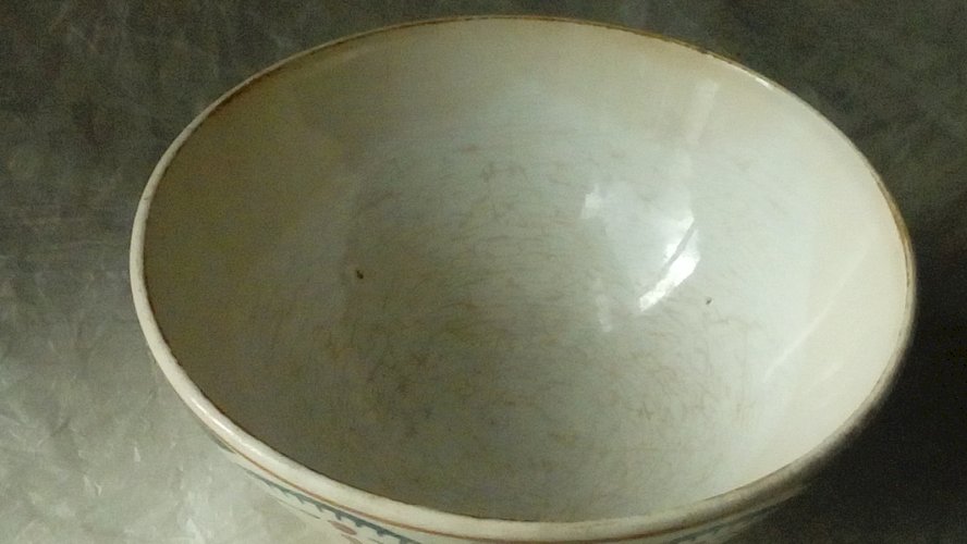 ANCIEN BOL EN FAIENCE HBCM MODELE SUCCAO ANNEES 1920*