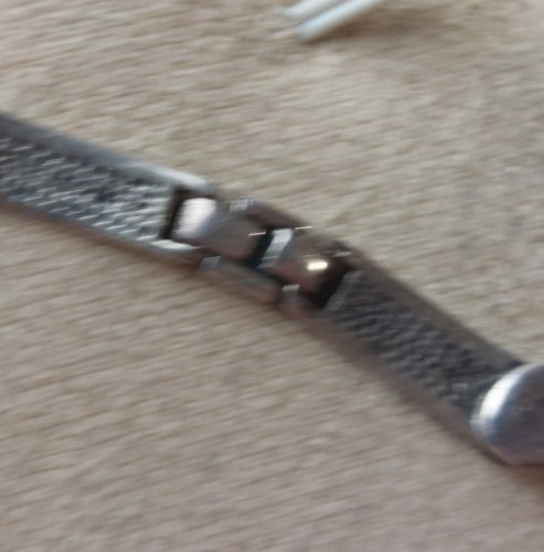 Ancien bracelet pour homme, en argent massif, vintage ^